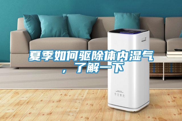 夏季如何驅(qū)除體內(nèi)濕氣,了解一下