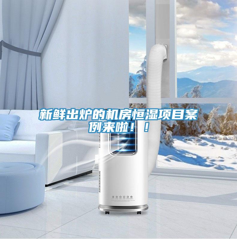 新鮮出爐的機(jī)房恒濕項(xiàng)目案例來啦??！