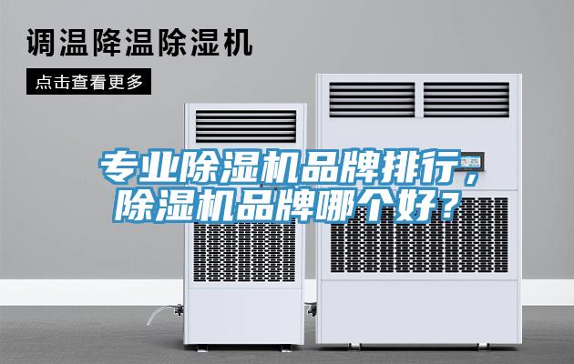 專業除濕機品牌排行,除濕機品牌哪個好?