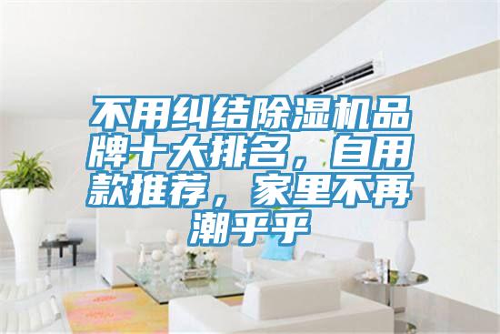 不用糾結(jié)除濕機(jī)品牌十大排名,自用款推薦,家里不再潮乎乎