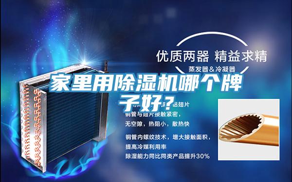 家里用除濕機哪個牌子好？