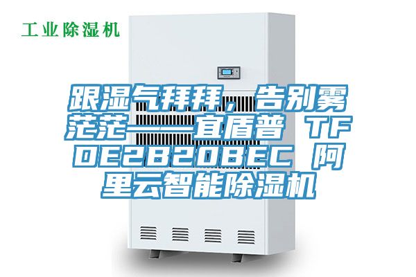 跟濕氣拜拜，告別霧茫茫——宜盾普 TFDE2B20BEC 阿里云智能除濕機