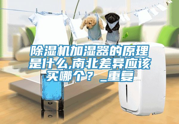 除濕機加濕器的原理是什么,南北差異應該買哪個？_重復